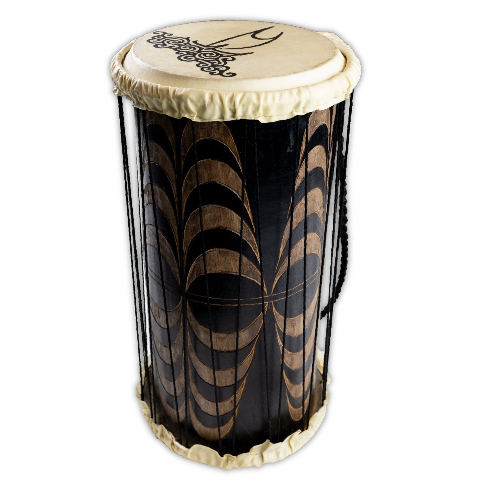 Authentic Custom-made Tongan Drum, 17"